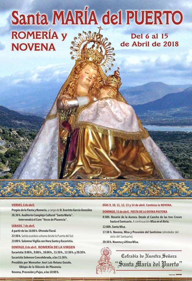 Romería de la Virgen del Puerto 2018 Plasencia